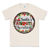 Christmas Santas Favorite Secretary    Light Classic Tee | Teevron