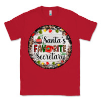 Red christmas santas favorite secretary    light Classic Tee - AdoDesignShop