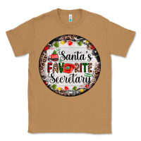 Toasted Coconut christmas santas favorite secretary    light Classic Tee - AdoDesignShop