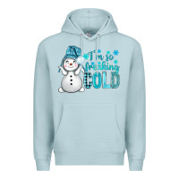 Blue Mist i'm so freaking cold bbs Premium Hoodie - BundleAndBundleShop