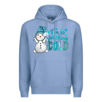 Colony Blue i'm so freaking cold bbs Premium Hoodie - BundleAndBundleShop