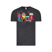 Vintage Black hairstylist coffee cups Vintage Tee - Zillion Design Studio