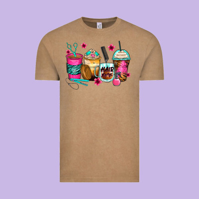 Hairstylist Coffee Cups Vintage Tee Designed By Zillion Design Studio