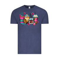 Vintage Denim hairstylist coffee cups Vintage Tee - Zillion Design Studio