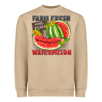 Mushroom farm fresh watermelon Heavyweight Sweatshirt - Zillion Design Studio