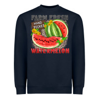 Navy farm fresh watermelon Heavyweight Sweatshirt - Zillion Design Studio