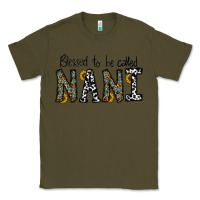 Army Green blessed to be called nanı Classic Tee - CowhideDigitalArt
