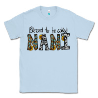 Dusty Blue blessed to be called nanı Classic Tee - CowhideDigitalArt