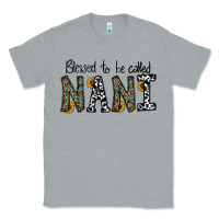 Heather Grey blessed to be called nanı Classic Tee - CowhideDigitalArt
