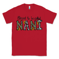 Red blessed to be called nanı Classic Tee - CowhideDigitalArt
