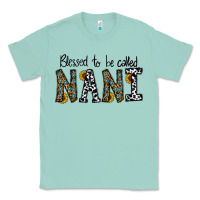 Seafoam blessed to be called nanı Classic Tee - CowhideDigitalArt