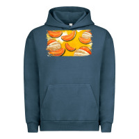 Pigment Midnight Navy Colorado Cantaloupe Background Urban Hoodie - Bettercallsaul