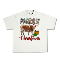 Pistachio Texas Longhorn Merry Christmas Urban Heavy Tee - RanaPortraitStore