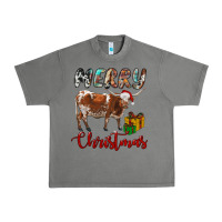 Tornado Texas Longhorn Merry Christmas Urban Heavy Tee - RanaPortraitStore