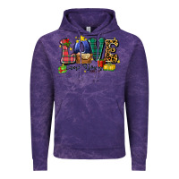 Cloud Purple love came down luke 2 11 Vintage Hoodie - Zillion Design Studio