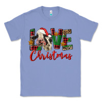 Colony Blue love christmas holstein heifer Classic Tee - FaDigitalArtStudio
