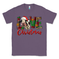 Lavender love christmas holstein heifer Classic Tee - FaDigitalArtStudio