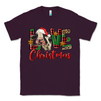 Plum love christmas holstein heifer Classic Tee - FaDigitalArtStudio