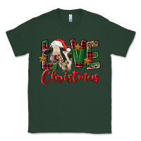 Sports Green love christmas holstein heifer Classic Tee - FaDigitalArtStudio