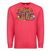 Cardinal he is risen Premium Sweatshirt - MaliasSmallBusiness