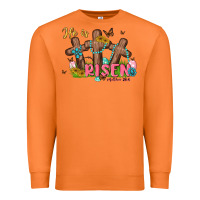 Carrot he is risen Premium Sweatshirt - MaliasSmallBusiness