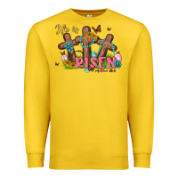 Lemon he is risen Premium Sweatshirt - MaliasSmallBusiness