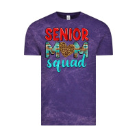 Cloud Purple senior mom squad Vintage Tee - texasbilliewilder