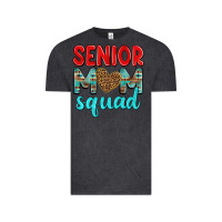Vintage Black senior mom squad Vintage Tee - texasbilliewilder