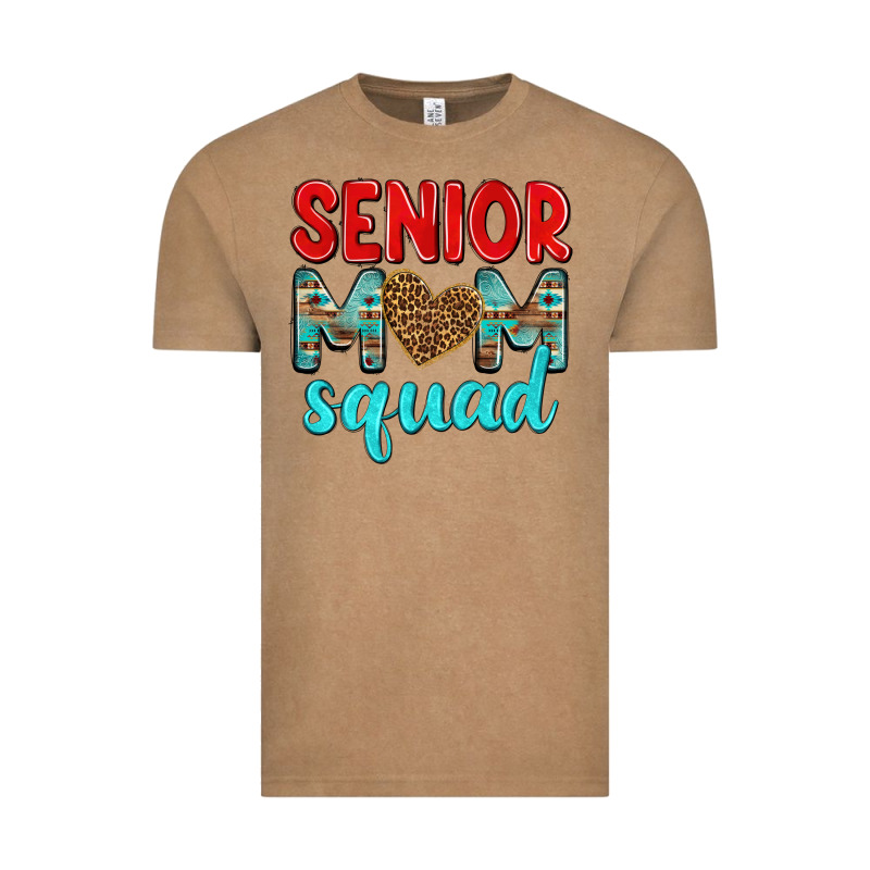 Senior Mom Squad Vintage Tee by texasbilliewilder | Teevron