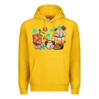 Lemon dog coffee cups with  food container bbs Premium Hoodie - BundleAndBundleShop
