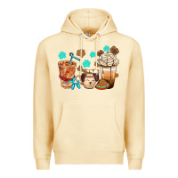 Pina Colada dog coffee cups with  food container bbs Premium Hoodie - BundleAndBundleShop