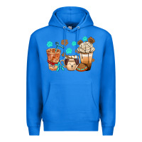 True Royal dog coffee cups with  food container bbs Premium Hoodie - BundleAndBundleShop