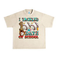 Sandshell i tackled 100 days of school baseball Urban Heavy Tee - Zillion Design Studio