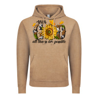 Vintage Coffee with god all things are possible Vintage Hoodie - texasbilliewilder