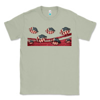 Matcha american flag lips 16oz libbey cup Classic Tee - HRA Design Shop
