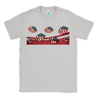 Moon Dust american flag lips 16oz libbey cup Classic Tee - HRA Design Shop
