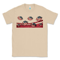 Mushroom american flag lips 16oz libbey cup Classic Tee - HRA Design Shop
