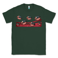 Sports Green american flag lips 16oz libbey cup Classic Tee - HRA Design Shop