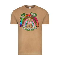 Vintage Camel easter rabbit rainbow Vintage Tee - BarkalooDesign