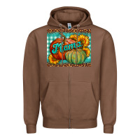 Chestnut pumpkin mama mouse pad Zipper Hoodie - BundleAndBundleShop