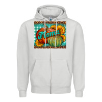Dove Grey pumpkin mama mouse pad Zipper Hoodie - BundleAndBundleShop
