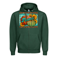 Sports Green pumpkin mama mouse pad Zipper Hoodie - BundleAndBundleShop