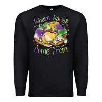 Black where babies come from Premium Sweatshirt - MaliasSmallBusiness