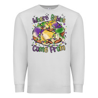 Dove Grey where babies come from Premium Sweatshirt - MaliasSmallBusiness