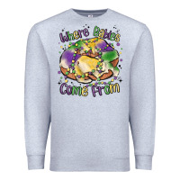 Heather Grey where babies come from Premium Sweatshirt - MaliasSmallBusiness