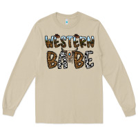 Mushroom western babe Long Sleeve Tee - CowhideDigitalArt
