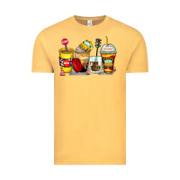 Vintage Mustard bus driver coffee cups Vintage Tee - Zillion Design Studio