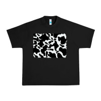 Black distressed cowhide pattern Urban Heavy Tee - RanaPortraitStore