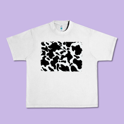 Distressed Cowhide Pattern Urban Heavy Tee Designed By Ranaportraitstore