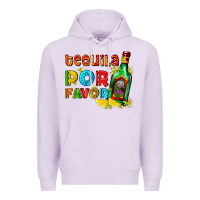 Lilac tequila porfavor Premium Hoodie - AdoDesignShop